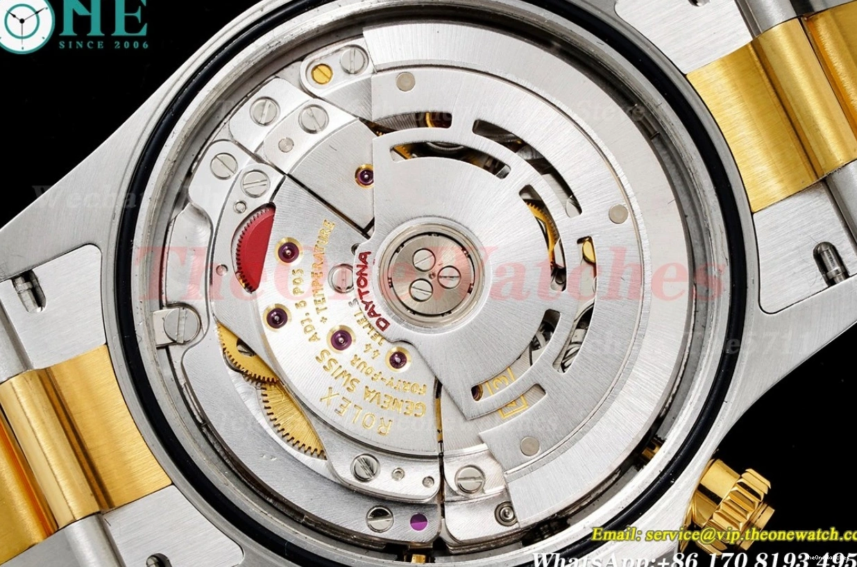 YG Black Dial Daytona 904L SA4130 116503 YG V2 BTF 0412